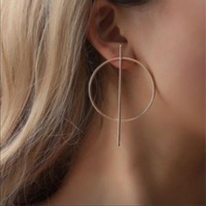 Geometry minimalist Ear Statement
